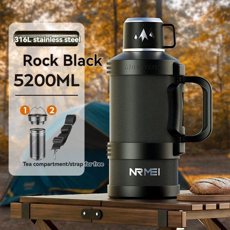 ThermoMax: Large Stainless Steel Outdoor Vacuum Flask