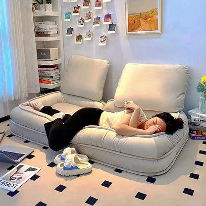 Thick | Soft Lazy Reclining Sofa Bed - Huge Tatami for Sleeping and Lying, Perfect for Balcony, Multiple Colors