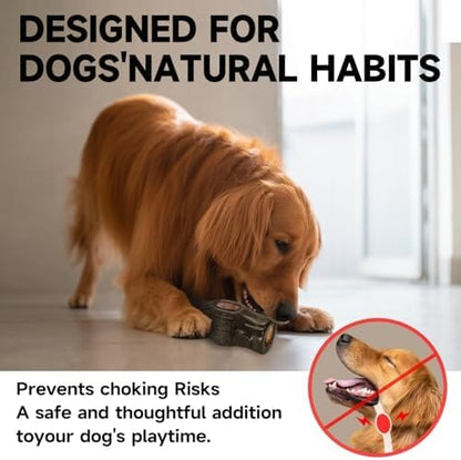 Tree Bone Design Long-Lasting Interactive Chew Toy
