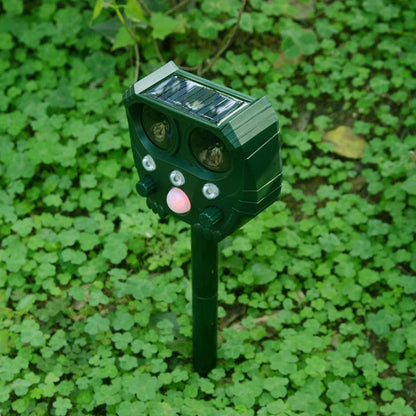 Ultrasonic Animal Solar Powered Pest Motion Activated Repeller