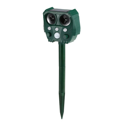 Ultrasonic Animal Solar Powered Pest Motion Activated Repeller