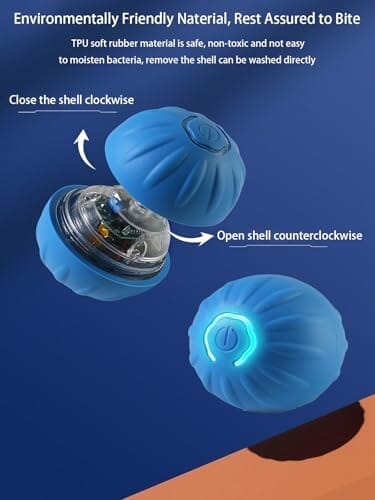 USB Rechargeable Motion-Activated Rolling Toy