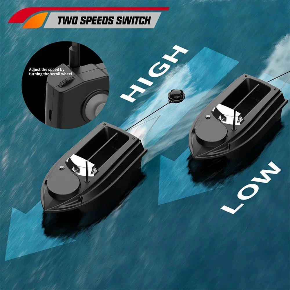 Intelligent V030 High-Power 12V RC Bait Trawler