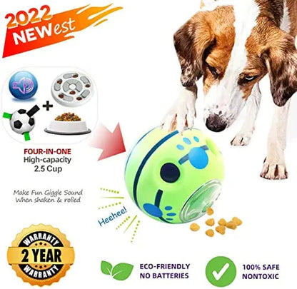 Wobble Giggle Ball Treat Toy