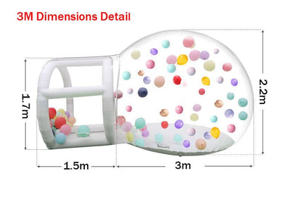 WonderBubbles: Outdoor Inflatable Enchanted Bubble House