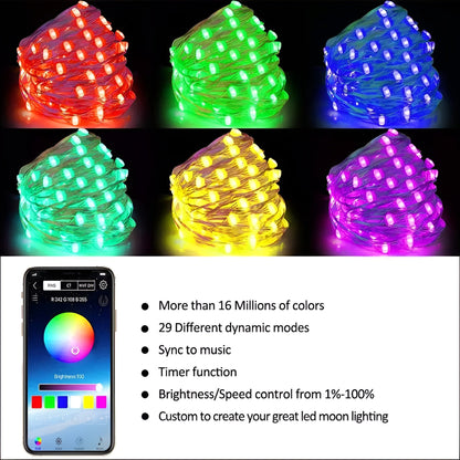 Smart LED Christmas Tree Lights