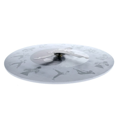 Yin Yang Bruce Lee Kung Fu Wall Clock